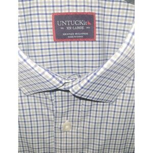 UNTUCKit Plaid Wrinkle-Free Long Sleeve Button Down Shirt XX-Large‎